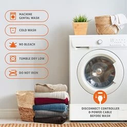 Degrees Of Comfort Heated Blanket | Dual Control W/ Auto Shut Off | Electric Blanket Queen Size For Bed | 20 Heating Levels | Microplush & Machine Washable | -Grey, 84Wx90L 13 Degrees Of Comfort Heated Blanket | Dual Control W/ Auto Shut Off | Electric Blanket Queen Size For Bed | 20 Heating Levels | Microplush & Machine Washable | -Grey, 84Wx90L -Electric Blankets Sales 2022 51WuCyE7XqL 1