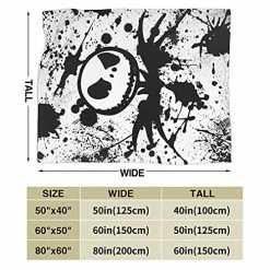 Guvaola Halloween Flannel Fleece Blanket, Air Conditioning Blanket,All-Season Velvet Blanket For Bed,Sofa,Car 50"x40" White10 20 Guvaola Halloween Flannel Fleece Blanket, Air Conditioning Blanket,All-Season Velvet Blanket For Bed,Sofa,Car 50"x40" White10 -Electric Blankets Sales 2022 51XBFn69uJL