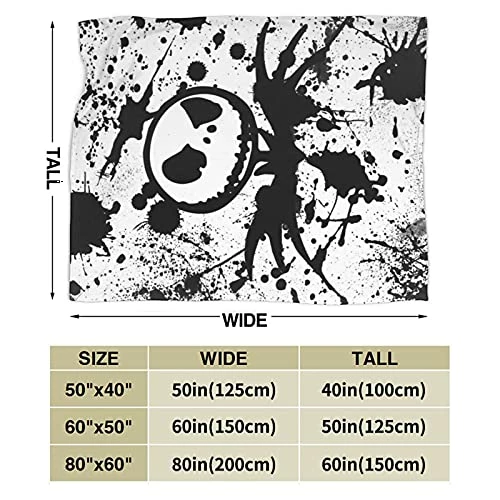 Guvaola Halloween Flannel Fleece Blanket, Air Conditioning Blanket,All-Season Velvet Blanket For Bed,Sofa,Car 50"x40" White10 6 Guvaola Halloween Flannel Fleece Blanket, Air Conditioning Blanket,All-Season Velvet Blanket For Bed,Sofa,Car 50"x40" White10 - Image 4
