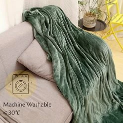 Shodu Heated Blanket 74”x84”Full Size Electric Blanket Throws Fast Heating 9 Heating Levels 9 Hours Auto Off Full Body Warming ETL Certified Machine Washable Green -Electric Blankets Sales 2022 51XT4oU4wcL