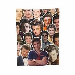 RILAUD Super Soft Joe Keery Steve Harrington Blanket, Light Plush Bed Multi Purpose Blanket, Suitable For Adults And Children To Use 50"x40" Black1 14 RILAUD Super Soft Joe Keery Steve Harrington Blanket, Light Plush Bed Multi Purpose Blanket, Suitable For Adults And Children To Use 50"x40" Black1 -Electric Blankets Sales 2022 51Xv2pv7vlL