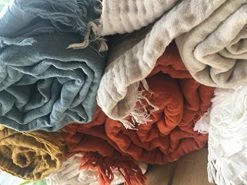 KyraHome 100% Organic Muslin Cotton Throw Blanket For Adult Kids Couch Bed, 4-Layer Pre-Washed Natural Plant Dyed Yarn, Breathable Soft, Cozy Warm Lightweight Bed Blanket For All Season ( Mustard Yellow) -Electric Blankets Sales 2022 51Y7C2bpPQL