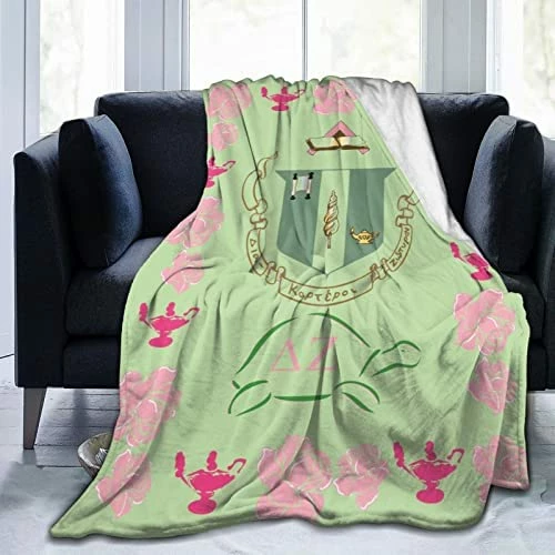 Chicueying Del-ta Ze-ta Blanket Soft Comfortable And Warm Home Bed Sofa Flannel Suitable For All Season Black 7 Chicueying Del-ta Ze-ta Blanket Soft Comfortable And Warm Home Bed Sofa Flannel Suitable For All Season Black - Image 5