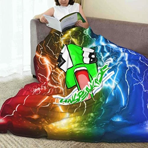 Tondswi Suitable For Kids And Adults Soft Cartoon Blanket, Flannel Blanket, Super Soft Plush Blanket Sofa Living Room Bedding QWMT1-60 X50 6 Tondswi Suitable For Kids And Adults Soft Cartoon Blanket, Flannel Blanket, Super Soft Plush Blanket Sofa Living Room Bedding QWMT1-60 X50 - Image 4