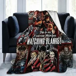 Cercyon Horror Movie Characters Blanket Xmas Halloween Flannel Cozy Plush Blanket Horror Movie2 -Electric Blankets Sales 2022 51YOPus5HlL. AC 1