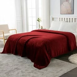 Mooreeke Fleece Bedding Blanket King Size Red 350 GSM Warm Soft Thick Large Red Fleece Throw Blankets For Bed,90x108 Inches Navy Blue 29 Mooreeke Fleece Bedding Blanket King Size Red 350 GSM Warm Soft Thick Large Red Fleece Throw Blankets For Bed,90x108 Inches Navy Blue -Electric Blankets Sales 2022 51YRlbW29GL. AC