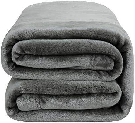Bedsure Fleece Blanket Queen Size 350GSM - Soft Blankets For Bed All Season,90x90 Inches Navy Blue 13 Bedsure Fleece Blanket Queen Size 350GSM - Soft Blankets For Bed All Season,90x90 Inches Navy Blue - Image 11