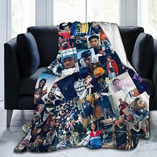 PETER HAWKINS Hip Hop Blanket Flannel Blankets Ultra-Soft Warm Air Conditioning Nap Blankets 50"x40" Style5 10 PETER HAWKINS Hip Hop Blanket Flannel Blankets Ultra-Soft Warm Air Conditioning Nap Blankets 50"x40" Style5 - Image 8