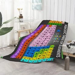 Anuruddha Periodic Table Blankets Used For Beds Sofas Warm And Comfortable Microfiber Flannel Lightweight Blankets For Adults 80x60 Inches (Men, Women) Periodic Table Of Elements 30 Anuruddha Periodic Table Blankets Used For Beds Sofas Warm And Comfortable Microfiber Flannel Lightweight Blankets For Adults 80x60 Inches (Men, Women) Periodic Table Of Elements -Electric Blankets Sales 2022 51Zqh2LbraL. AC