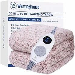 Westinghouse Electric Blanket Full Size, Soft Plush Sherpa Heated Blanket With 10 Heating Levels & 1-12 Hours Auto-Off, Machine Washable, 62x84 Inches, Darkgrey 31 Westinghouse Electric Blanket Full Size, Soft Plush Sherpa Heated Blanket With 10 Heating Levels & 1-12 Hours Auto-Off, Machine Washable, 62x84 Inches, Darkgrey -Electric Blankets Sales 2022 51ZxBO8LjJL. AC