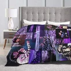 QINGMAO Ultra-Soft Micro Fleece Blanket Luxury Anti-Pilling Flannel Sleep Comfort Sofa Bedding And Travel Air Conditioning Blanket 50 Inches X40 Inches , Black -Electric Blankets Sales 2022 51aDWPSjYbL