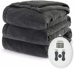 Sunbeam King Size Electric Blanket Mushroom Color -Electric Blankets Sales 2022 51aQlTPO6NL. AC
