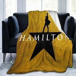 Bingerboy Musicals Hamilton Micro Fleece Bed Blankets Super Soft Anti-Pilling Flannel Cozy Luxury Couch Blanket 50"X40" -Electric Blankets Sales 2022 51axBuIViUL. AC