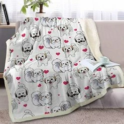BlessLiving Basset Hound Blanket Red Hearts Dog Cat Fleece Plush Blanket Cute Puppy Sherpa Throws For Kids Adults 3D Animal Print Plush Blanket Gift For Pet Lovers (50 X 60 Inch) 24 BlessLiving Basset Hound Blanket Red Hearts Dog Cat Fleece Plush Blanket Cute Puppy Sherpa Throws For Kids Adults 3D Animal Print Plush Blanket Gift For Pet Lovers (50 X 60 Inch) -Electric Blankets Sales 2022 51ayjxh6iIL. AC