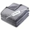 Eopecles Heated Blanket Electric Blanket Full Size, Reversible Flannel 72" X 84" For Full Bed, With 8 Hour Auto Off & 3 Heating Levels, Fast Heating Blanket-ETL Certification, Machine Washable,Grey -Electric Blankets Sales 2022 51bKEuQvhnL