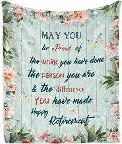 Mubpean Retirement Gifts For Men - Retirement Blanket - Funny Retirement Gifts For Party Decorations - Happy Retirement Gifts Blanket For Dad Grandpa Husband Brother Social Worker Teacher 60"x 50" 21 Mubpean Retirement Gifts For Men - Retirement Blanket - Funny Retirement Gifts For Party Decorations - Happy Retirement Gifts Blanket For Dad Grandpa Husband Brother Social Worker Teacher 60"x 50" -Electric Blankets Sales 2022 51bXtgDCfDL. AC 2