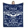 Fluffy Time Uncle Gifts Best Uncle Gifts Uncle Gift From Niece Nephew Uncle Brithday Gifts Christmas Fathers Day Brithday Gifts For Uncle To My Uncle Blankets For New Uncle Funcle -Electric Blankets Sales 2022 51bjbNr5uFL