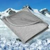 HOMFINE Cooling Blankets For Hot Sleepers - Summer Blanket Thin Lightweight Breathable Soft Double Side Enhanced Cooling Blanket For Bed Couch Sofa, Keep Cool For Night Sweats (Grey, 60 X 80 Inches) 1 HOMFINE Cooling Blankets For Hot Sleepers - Summer Blanket Thin Lightweight Breathable Soft Double Side Enhanced Cooling Blanket For Bed Couch Sofa, Keep Cool For Night Sweats (Grey, 60 X 80 Inches) -Electric Blankets Sales 2022 51bm24YhWiL