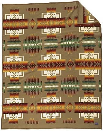 Pendleton Chief Joseph Wool Blanket Blue 6 Pendleton Chief Joseph Wool Blanket Blue - Image 5