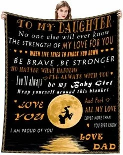 JERHTUO Blanket To My Son From Mom Letter Printed Blanket Letter Quilts Positive Encourage Birthday Christmas Thanksgiving Gifts Fits Flannel BlanketCouch Sofa Bedroom 50"x60" To My Dad,daghter 23 JERHTUO Blanket To My Son From Mom Letter Printed Blanket Letter Quilts Positive Encourage Birthday Christmas Thanksgiving Gifts Fits Flannel BlanketCouch Sofa Bedroom 50"x60" To My Dad,daghter -Electric Blankets Sales 2022 51c16lneoGL. AC