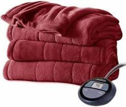 Sunbeam King Size Electric Blanket Mushroom Color -Electric Blankets Sales 2022 51cPzxKD7L. AC