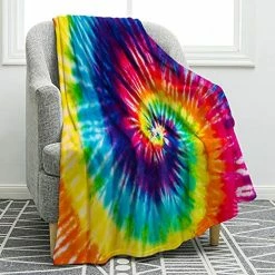 Jekeno Blanket Rainbow Colors Smooth Soft Blanket For Sofa Chair Bed Office Travelling Camping For Kids Adults 50"x60" -Electric Blankets Sales 2022 51cS6lRqz0S. AC