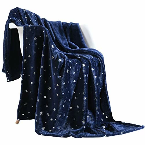 NANPIPER Throw Blanket, Ultra Soft Thick Microplush Bed Blanket, All Season Premium Fluffy Microfiber Fleece Throw For Sofa Couch (Twin Size 65"x80", Navy Blue) 3 NANPIPER Throw Blanket, Ultra Soft Thick Microplush Bed Blanket, All Season Premium Fluffy Microfiber Fleece Throw For Sofa Couch (Twin Size 65"x80", Navy Blue)