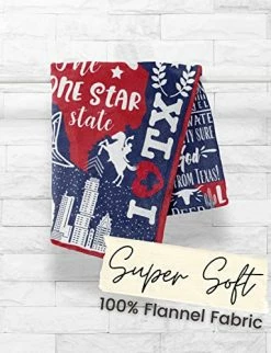 InnoBeta Texas Gifts Bed Flannel Fleece Plush Blankets, Texan, Souvenir, US State Gift, Birthday Presents For Women, Men, Friends (50"x 65") -Electric Blankets Sales 2022 51e3Z2JaMiL