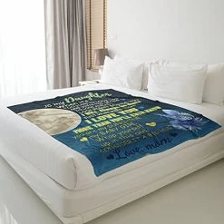 KAAYEE Daughter Blanket Gifts From Mom, To My Daughter Ultra-Soft Flannel Blanket, Wedding Birthday Gifts For Daughter From Mom, Unique Back To School Graduation Gifts For Daughter, 60" X 50" To Mom Blanket 15 KAAYEE Daughter Blanket Gifts From Mom, To My Daughter Ultra-Soft Flannel Blanket, Wedding Birthday Gifts For Daughter From Mom, Unique Back To School Graduation Gifts For Daughter, 60" X 50" To Mom Blanket -Electric Blankets Sales 2022 51eEEOyCFzL