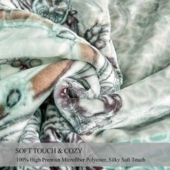 JML Plush Raschel Blanket, Korean Mink Blankets - Silky Soft, 2 Ply Printed Fleece Blanket (Patchwork, Queen) 21 JML Plush Raschel Blanket, Korean Mink Blankets - Silky Soft, 2 Ply Printed Fleece Blanket (Patchwork, Queen) -Electric Blankets Sales 2022 51eJs0785VL