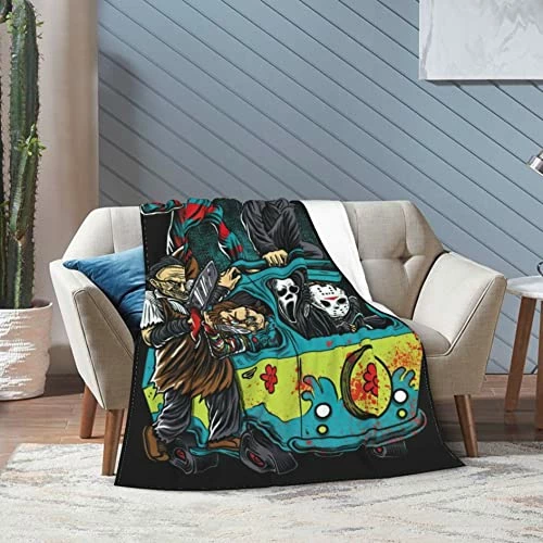 Kevcuwl Halloween Michael Myers Horror Movie Fashionable And Comfortable Super Soft Micro-Pile Blanket, Thermal Blanket For Adult Children's Bed 8 Kevcuwl Halloween Michael Myers Horror Movie Fashionable And Comfortable Super Soft Micro-Pile Blanket, Thermal Blanket For Adult Children's Bed - Image 6