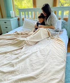 Radia Smart EMF Radiation Protection Bed Blanket - Bedsheet, King Size/ Extra Large, Faraday Blanket, Organic Cotton, Anti-Radiation Shielding 70" X 98" 10 Radia Smart EMF Radiation Protection Bed Blanket - Bedsheet, King Size/ Extra Large, Faraday Blanket, Organic Cotton, Anti-Radiation Shielding 70" X 98" -Electric Blankets Sales 2022 51eW6O1W3KL