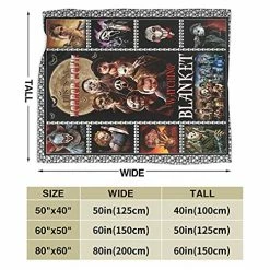 Cercyon Horror Movie Characters Blanket Xmas Halloween Flannel Cozy Plush Blanket Horror Movie2 -Electric Blankets Sales 2022 51eaLYr4l6L