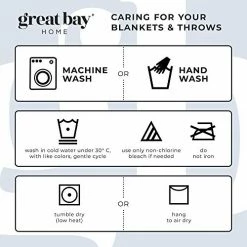 Great Bay Home Premium Reversible Sherpa And Fleece Velvet Plush Blanket. Cozy, Soft, And Warm Berber Fleece Bed Blanket. Cielo Collection. (Full / Queen, Charcoal) -Electric Blankets Sales 2022 51edjNEpOkL 1