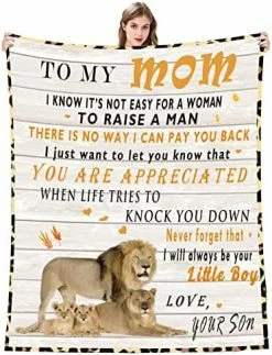 JERHTUO Blanket To My Son From Mom Letter Printed Blanket Letter Quilts Positive Encourage Birthday Christmas Thanksgiving Gifts Fits Flannel BlanketCouch Sofa Bedroom 50"x60" To My Dad,daghter 26 JERHTUO Blanket To My Son From Mom Letter Printed Blanket Letter Quilts Positive Encourage Birthday Christmas Thanksgiving Gifts Fits Flannel BlanketCouch Sofa Bedroom 50"x60" To My Dad,daghter -Electric Blankets Sales 2022 51edp0RI5L. AC