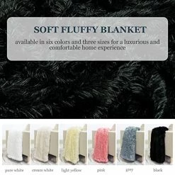 XYYZYZ Extra Soft Faux Fur Queen Blanket,Lightweight Plush Fluffy Fuzzy Blanket For Bed,Black 23 XYYZYZ Extra Soft Faux Fur Queen Blanket,Lightweight Plush Fluffy Fuzzy Blanket For Bed,Black -Electric Blankets Sales 2022 51ej2nElfDL