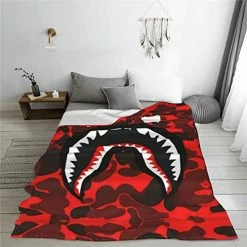 Dorekim Cartoon Printed Blanket Comfortable Four Seasons Flannel Fleece Blanket For Adults Boy Girl Soft Warm Plush Blanket For Bedroom Bed Sofa Chair Camping Travel 50"X40" Black3 -Electric Blankets Sales 2022 51ery9ufSDL