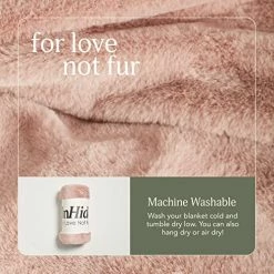 UnHide Lil’ Marsh | Faux Fur Blanket | Durable, Lightweight, Extra Soft Blanket | Machine Washable | Add A Layer Of Softness To Any Bed, Couch, Or Reading Chair | Rosy Baby, Medium (60” X 80”) 19 UnHide Lil’ Marsh | Faux Fur Blanket | Durable, Lightweight, Extra Soft Blanket | Machine Washable | Add A Layer Of Softness To Any Bed, Couch, Or Reading Chair | Rosy Baby, Medium (60” X 80”) -Electric Blankets Sales 2022 51eyonszGaL