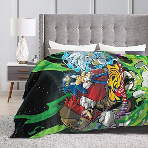 Juzyrop Cartoon Blanket Air Conditioning Blanket Super Soft Flannel Blanket 2-50"x40" 5 Juzyrop Cartoon Blanket Air Conditioning Blanket Super Soft Flannel Blanket 2-50"x40" - Image 3