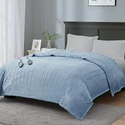 MP2 Electric Blanket King Size With Dual Control, Micro Plush Heated Blankets | Machine Washable With 20 Heating Levels & 10 Hours Shut Off, UL Certified | 90x100 Inch, Ivory [Advanced] -Electric Blankets Sales 2022 51fGJjjiqdL. AC 1