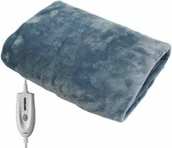 HEYNEMO Large Electric Heating Pad For Back Pain Relief And Cramps Relief,Electric Blanket Heat Wrap For Neck And Shoulders,3 Heat Settings 2 Auto-Off,25"x27" Ultra-Soft Heated Pad,Grey -Electric Blankets Sales 2022 51gkYDSM5L. AC