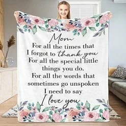 Valporia Grandma Blanket From Grandkids Mothers’ Day Grandma Gifts From Grandchildren Last Minute For Grandma Gifts For Grandma From Granddaughter Grandson Grandma Birthday Gifts Beige-mom -Electric Blankets Sales 2022 51gxhwuTBxL. AC