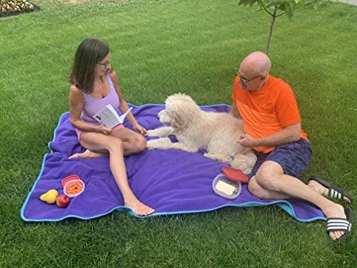 TOP Waterproof Blanket TOP 100% Waterproof Blanket Purple/Blue Jumbo 80x60 For Adults And Pets. Keep Everything Dry No Matter How Wet It Gets! Ultrasoft Noiseless Leakproof. Bed, Mattress, Furniture Protector. EZ Wash/Dry Purple Blue Reversible 7 TOP Waterproof Blanket TOP 100% Waterproof Blanket Purple/Blue Jumbo 80x60 For Adults And Pets. Keep Everything Dry No Matter How Wet It Gets! Ultrasoft Noiseless Leakproof. Bed, Mattress, Furniture Protector. EZ Wash/Dry Purple Blue Reversible - Image 5