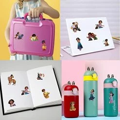 Tienaoke Encanto Blanket Gift Set, Includes Blanket 40x60in, Pillowcase, 50 Pieces Stickers, 6 Keychains, 6 Bracelets, Button Pins, Necklace Style B 13 Tienaoke Encanto Blanket Gift Set, Includes Blanket 40x60in, Pillowcase, 50 Pieces Stickers, 6 Keychains, 6 Bracelets, Button Pins, Necklace Style B -Electric Blankets Sales 2022 51hJFLU4lwL