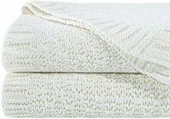 NTBAY Natural Bamboo Cable Knit Oversized Throw Blanket, 3lbs Soft And Cooling Touch Twin Bed Blanket, 60x80 Inches, Yellow -Electric Blankets Sales 2022 51hfal1dAML. AC 1