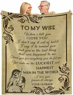MAST DOO To My Wife Blanket From Husband, Gifts For Wife Wedding Anniversary Romantic Gifts For Her, Hallowen Christmas Valentines Birthday Gifts For Wife, Wife Blanket 50"x60" To My Wife -06 25 MAST DOO To My Wife Blanket From Husband, Gifts For Wife Wedding Anniversary Romantic Gifts For Her, Hallowen Christmas Valentines Birthday Gifts For Wife, Wife Blanket 50"x60" To My Wife -06 -Electric Blankets Sales 2022 51hvEODjKgL. AC