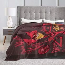 YSFyinee Hazbin Alastor Hotel Ultra-Soft Micro Fleece Blanket Warm 3D Graphic Plush Fluffy For Couch, Bed, Sofa 60"X50" Black 13 YSFyinee Hazbin Alastor Hotel Ultra-Soft Micro Fleece Blanket Warm 3D Graphic Plush Fluffy For Couch, Bed, Sofa 60"X50" Black -Electric Blankets Sales 2022 51iLd7VJr7L