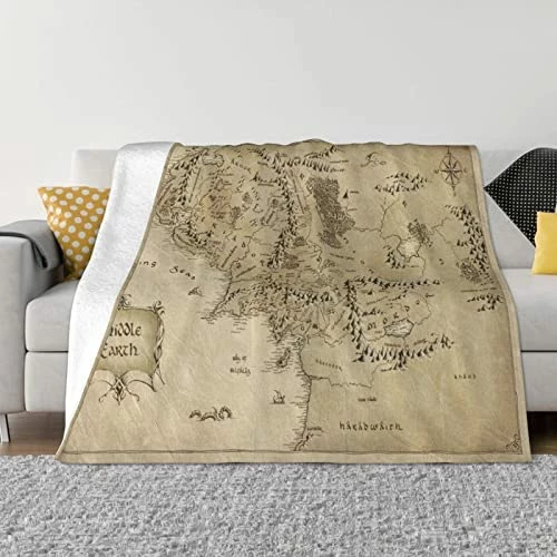 Generic Middle Earth Map Blanket Super Soft Flannel Blanket Cozy Plush Bedding Bed Sofa Ladies Men50 X40 Black6 9 Generic Middle Earth Map Blanket Super Soft Flannel Blanket Cozy Plush Bedding Bed Sofa Ladies Men50 X40 Black6 - Image 7