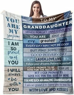 CUJUYO To My Daughter Gifts Blanket 60"x50" - Daughter Gifts From Mom/Dad Blankets - Gifts For Grown Daughter - Daughter Gifts From Mother/Father - Mothers Day Birthday Gift Ideas For Daughter -Electric Blankets Sales 2022 51j5pPks1UL. AC