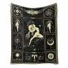 Eupoebun Aries Constellation Blanket Lightweight Microfiber Astrology Blanket Aries Zodiac Sun And Moon Decor Birthday Graduation Meaningful Gifts Aries Gifts For Women Men 40"X50" Aquarius11 -Electric Blankets Sales 2022 51jJi2D8wbL